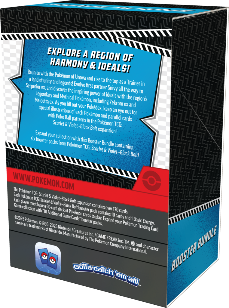 Pokemon TCG: Scarlet & Violet - Black Bolt Booster Bundle