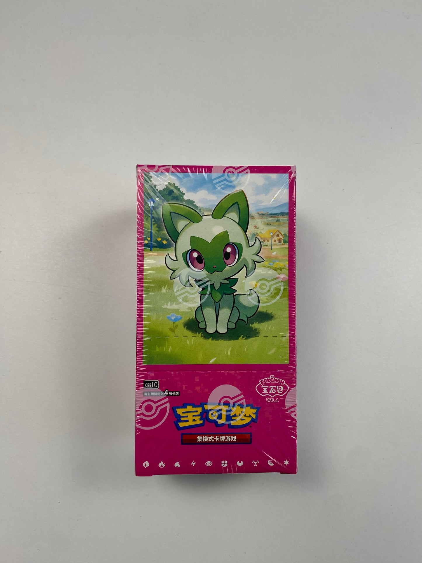 Pokemon TCG Gem Box Vol 1 Booster Box Chiński - (CBB1C)