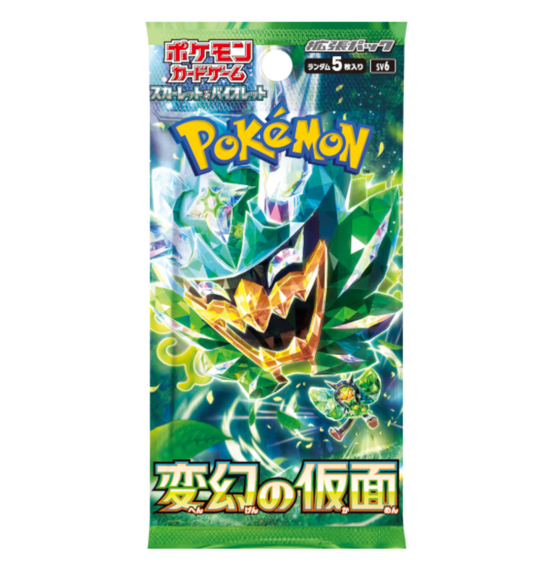 Pokémon TCG: Mask of Change Booster Pack Japoński - SV6