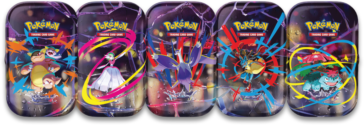 Pokémon TCG: Mega Heroes Mini Tin (1 losowy TIN)