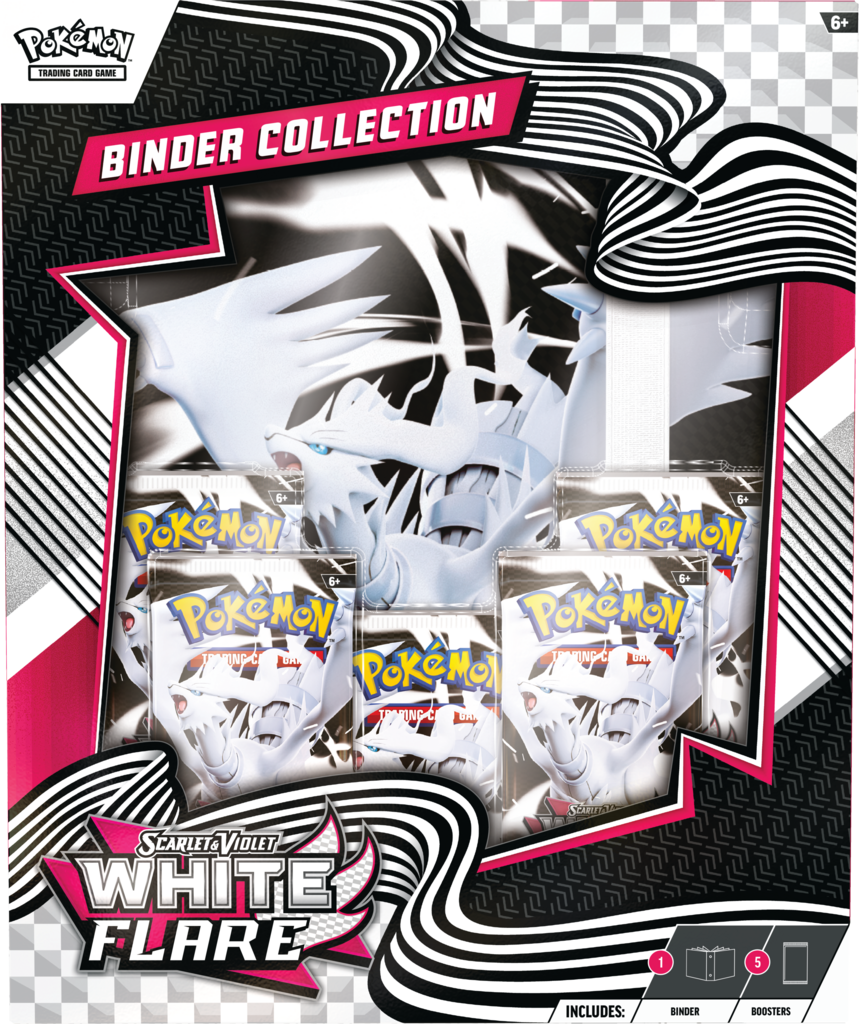 Pokémon TCG: Scarlet & Violet - White Flare - Binder Collection - Reshiram