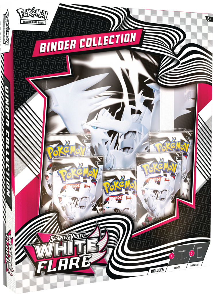 Pokémon TCG: Scarlet & Violet - White Flare - Binder Collection - Reshiram