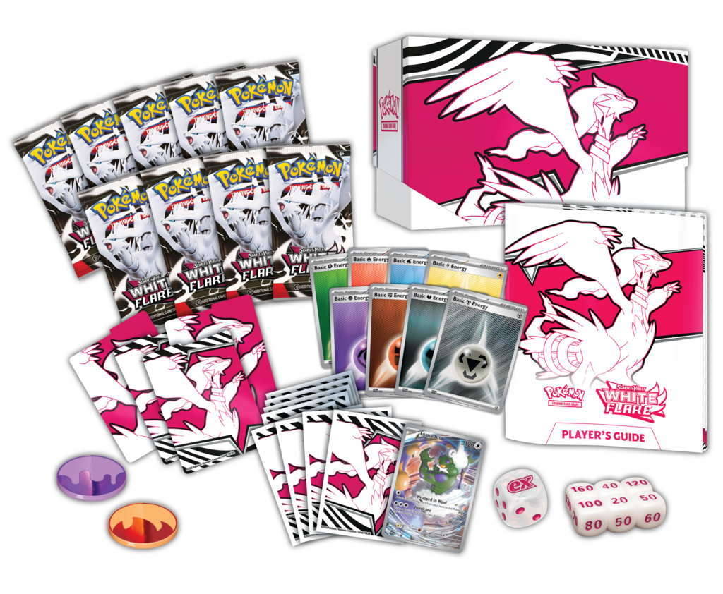 Pokémon TCG: Scarlet & Violet - White Flare - Elite Trainer Box - Reshiram