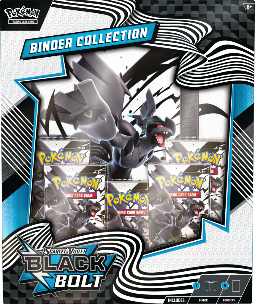 Pokémon TCG: Scarlet & Violet - Black Bolt - Binder Collection - Zekrom