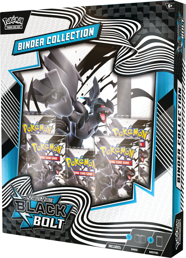 Pokémon TCG: Scarlet & Violet - Black Bolt - Binder Collection - Zekrom