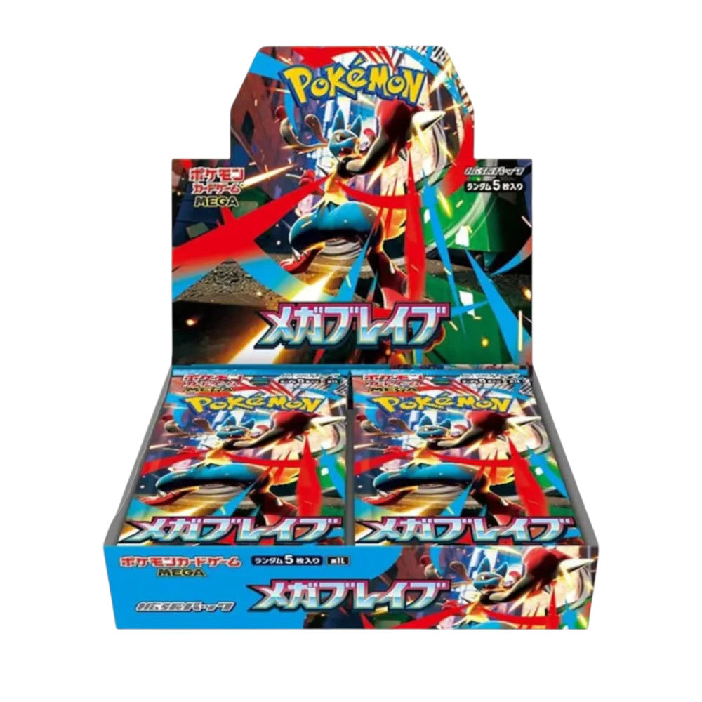 Pokémon TCG Mega Brave Japoński Booster Box - M1L