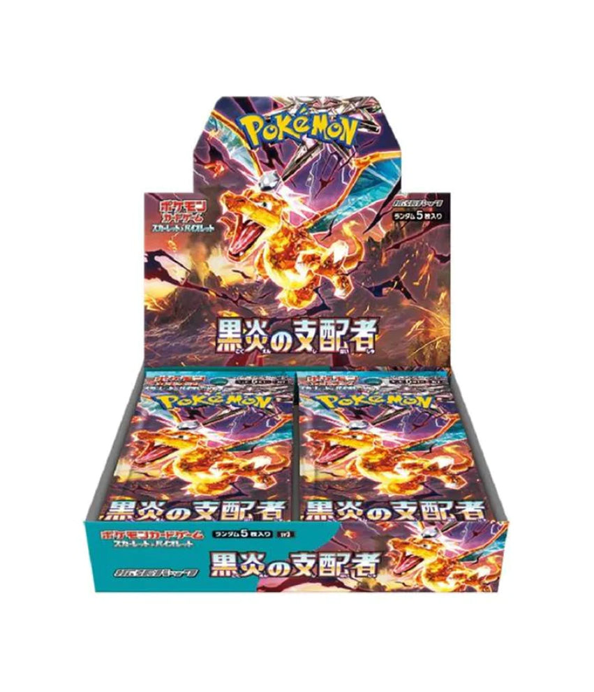 Pokemon TCG Booster Box Japoński Ruler Of The Black Flame - Sv3