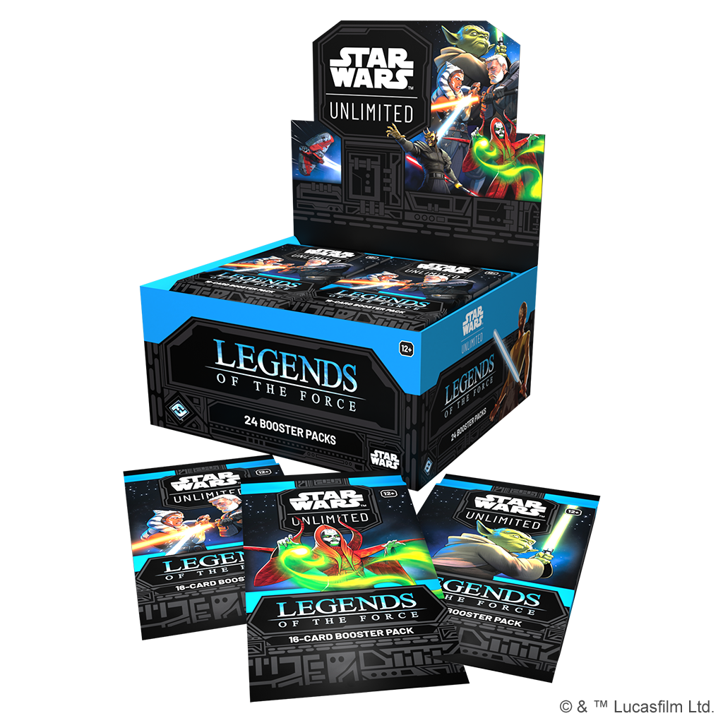 Star Wars: Unlimited Card Game - Legends of the Force - Booster Box (SWH05)