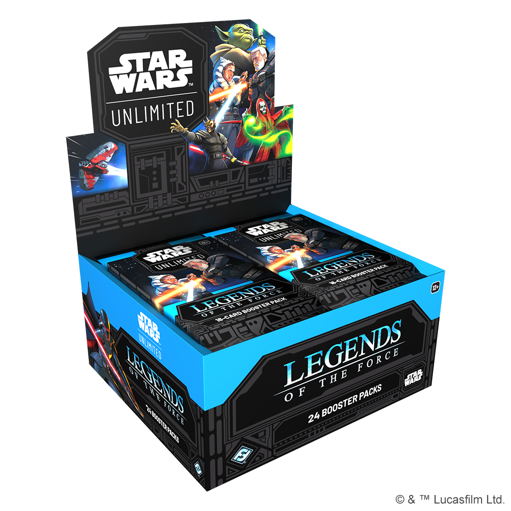 Star Wars: Unlimited Card Game - Legends of the Force - Booster Box (SWH05)