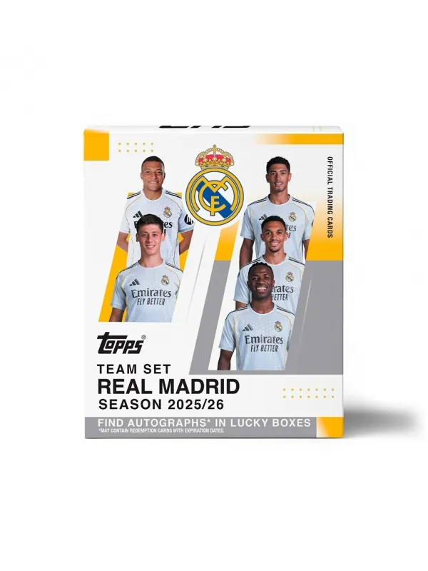 Team Set Real Madrid 2025/26 - Topps Europe