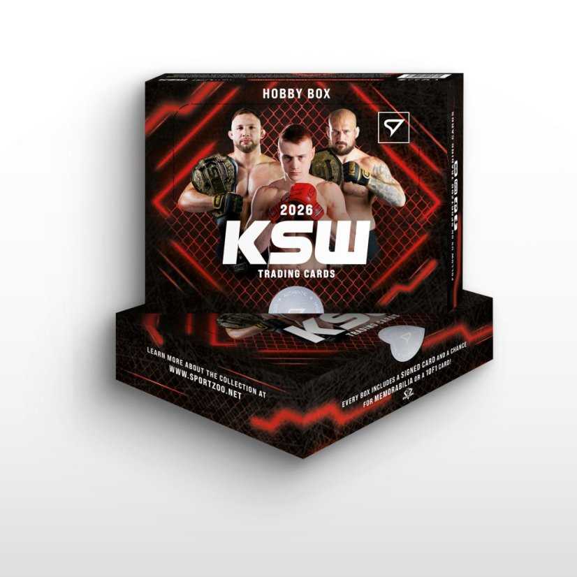 SportZoo - Hobby box karty MMA KSW 2026