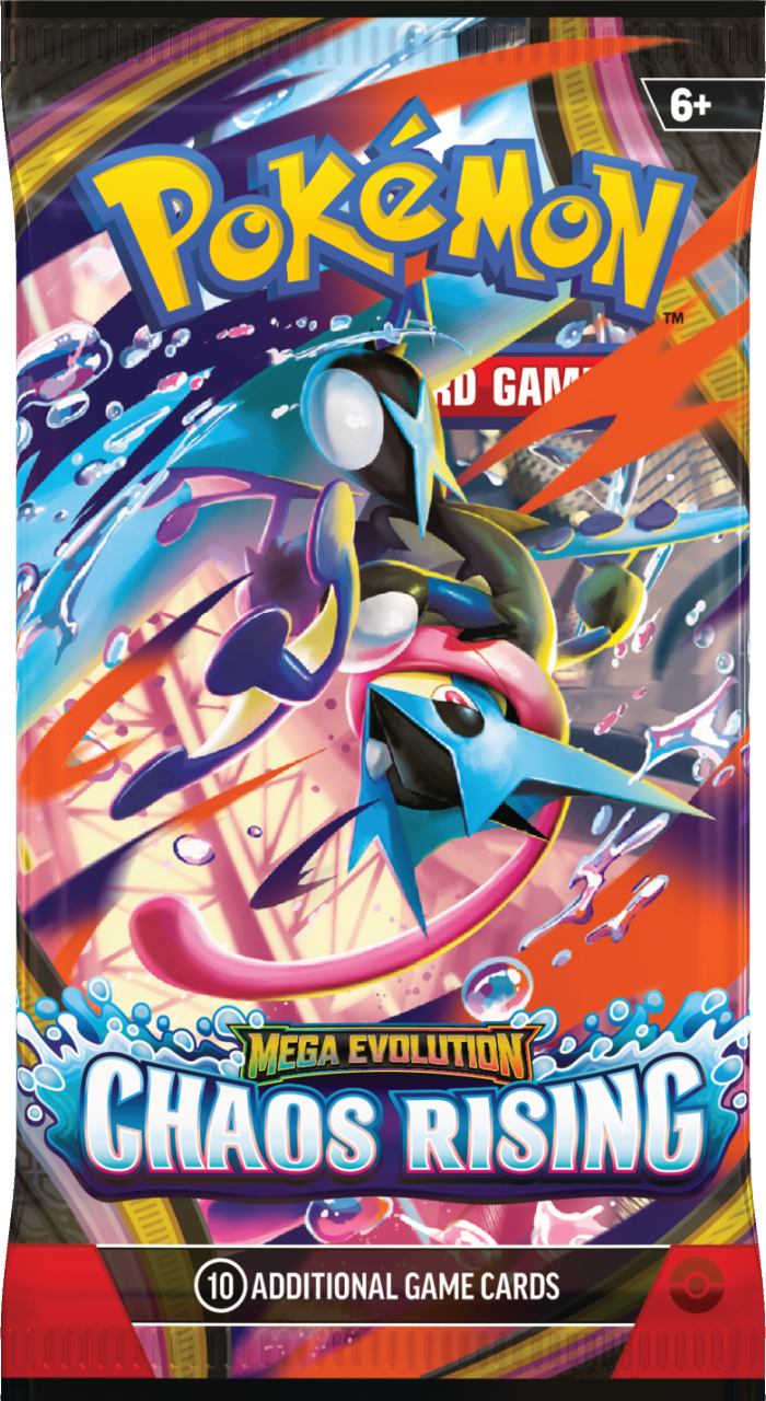 Pokemon TCG: Mega Evolution - Chaos Rising - Booster Pack – PokeLab