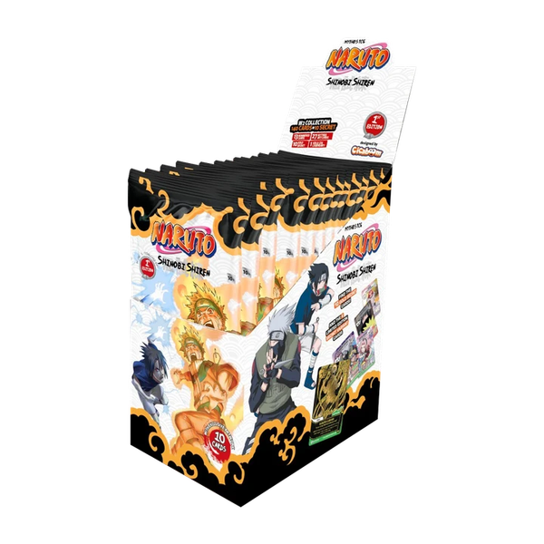Naruto Mythos TCG - SET 2 SHINOBI SHIREN 1st Edition - Booster Box - PREORDER