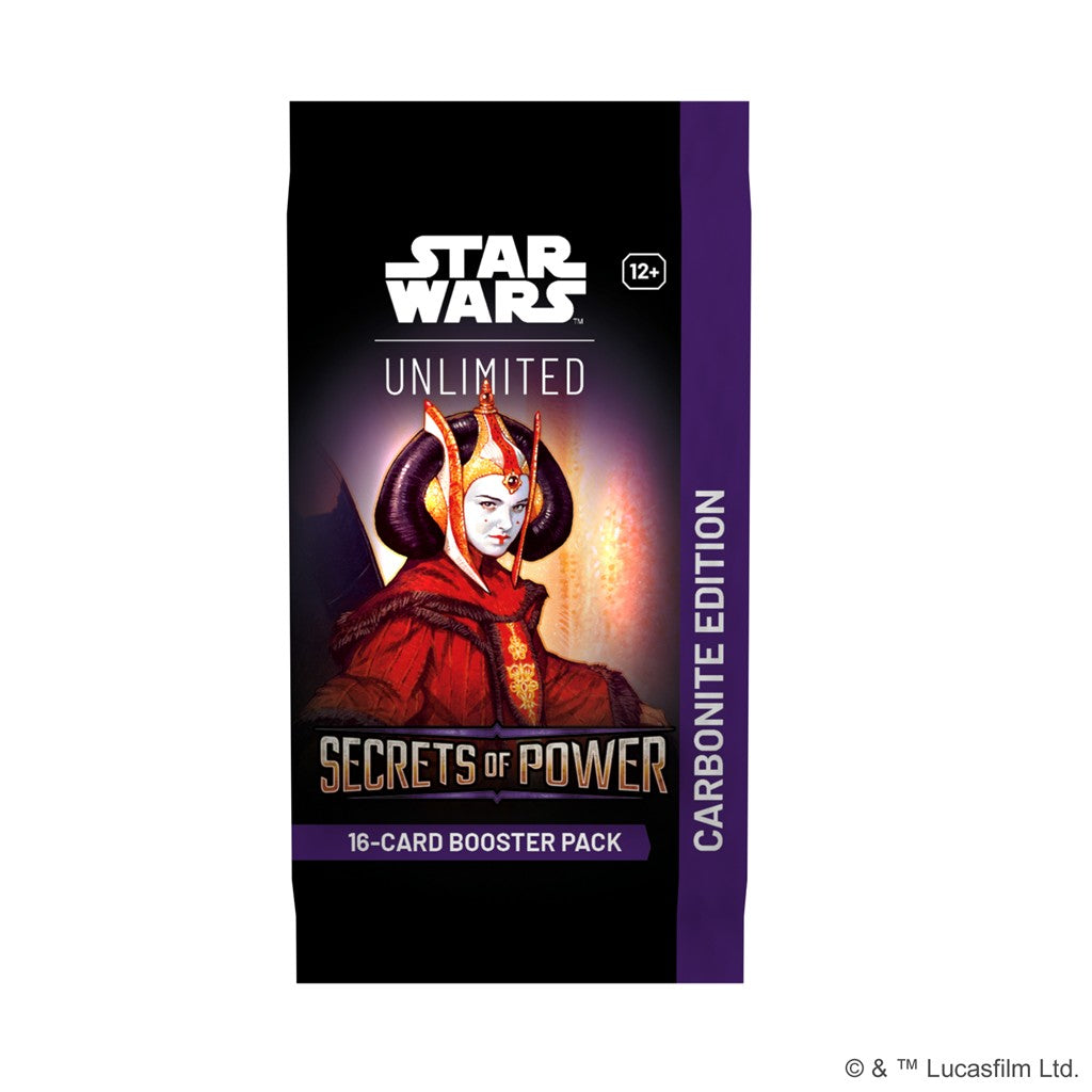 Star Wars: Unlimited Card Game - Secrets of Power - Carbonite Booster Pack