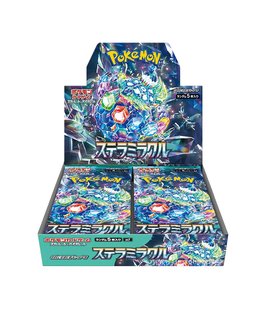 Pokemon TCG Booster Box Japoński Stellar Miracle - sv7