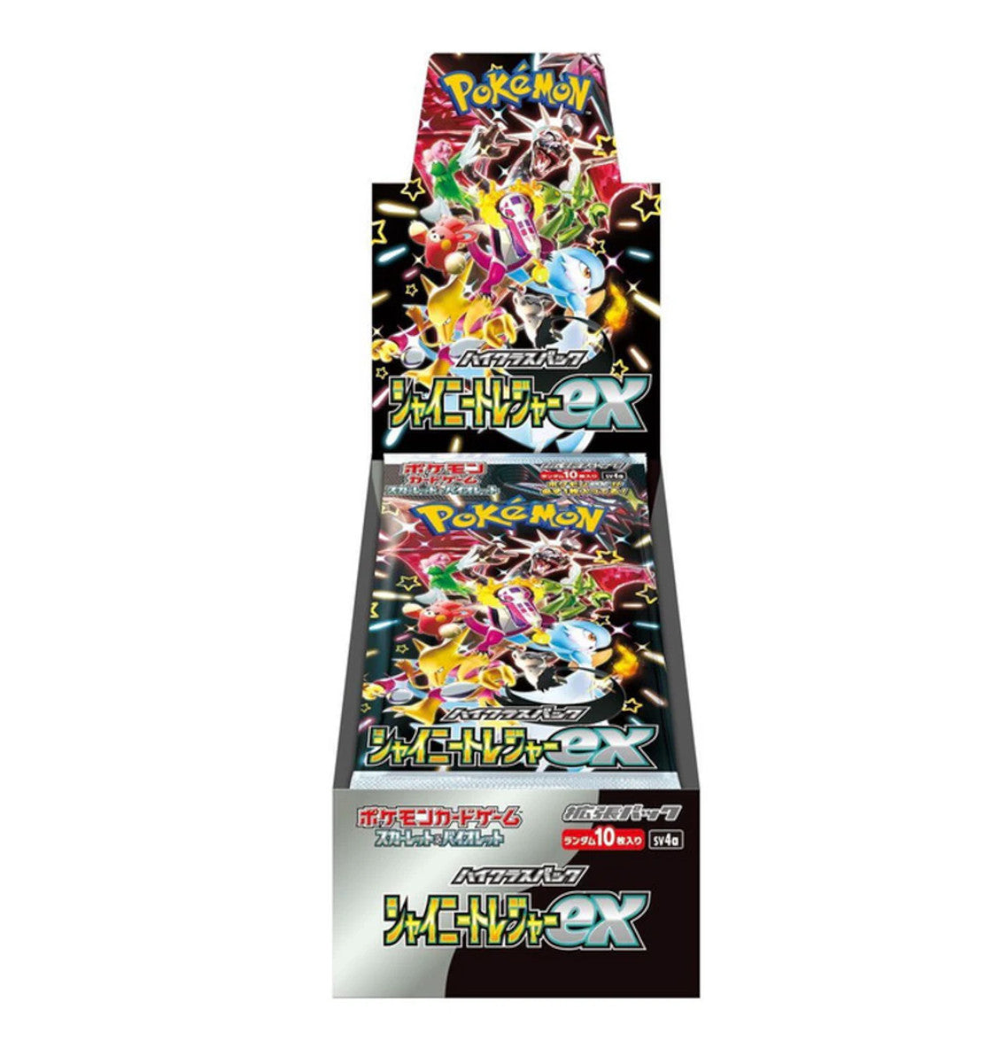 Pokemon TCG Shiny Treasure EX Booster Box Japoński - SV4A