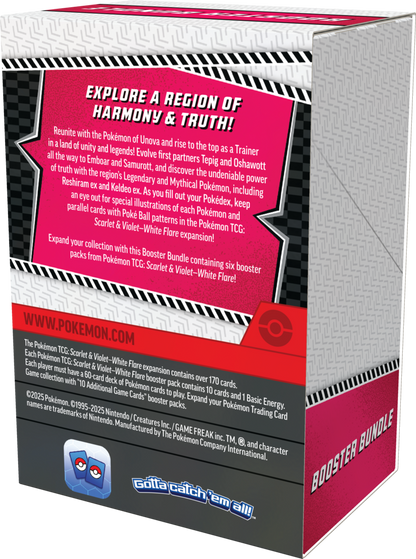 Pokemon TCG:  Scarlet & Violet - White Flare Booster Bundle