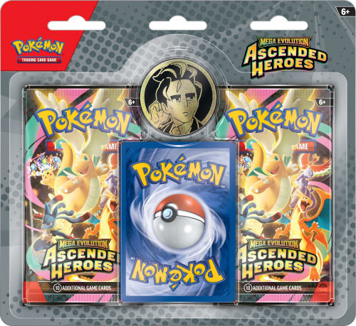 Pokemon TCG: Mega Evolution - Ascended Heroes - Trainer's 2-pack Blister (1 losowy blister) - PREORDER