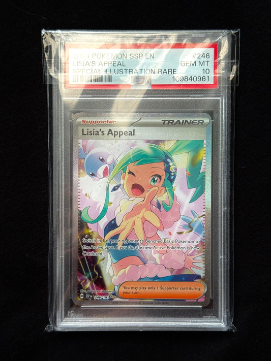 Lisias Appeal - Surging Sparks 246/191  - PSA10