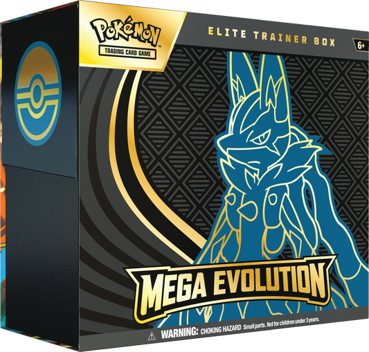 Pokémon TCG: Mega Evolution - Elite Trainer Box - Lucario - PREORDER