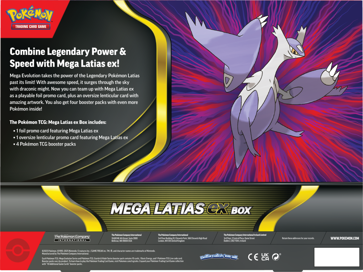 Pokémon TCG: Mega Latias ex Box