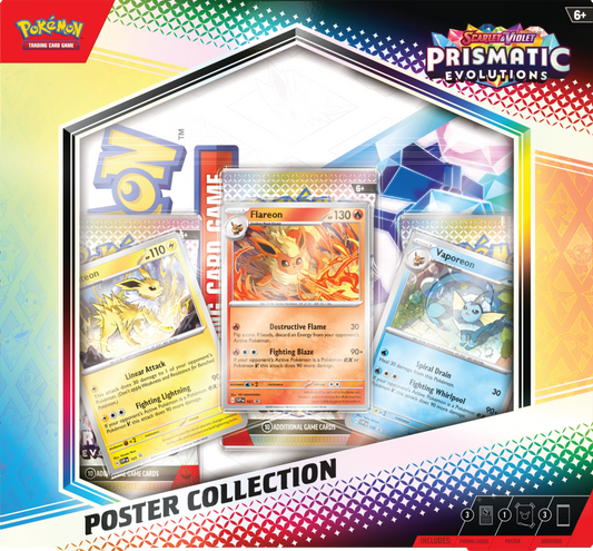 Pokémon TCG: Scarlet & Violet - Prismatic Evolutions - Poster Collection