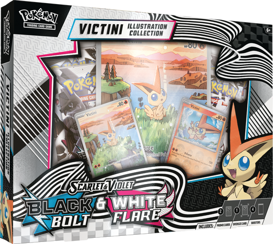 Pokémon TCG: Scarlet & Violet - White Flare & Black Bolt - Unova Victini Illustration Collection