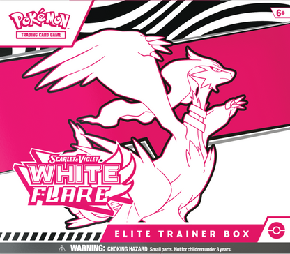 Pokémon TCG: Scarlet & Violet - White Flare - Elite Trainer Box - Reshiram