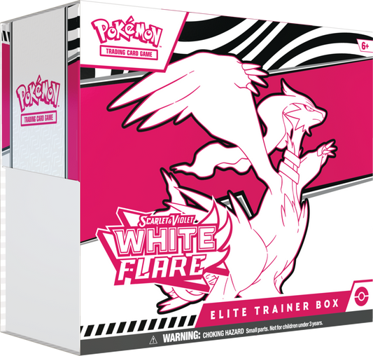 Pokémon TCG: Scarlet & Violet - White Flare - Elite Trainer Box - Reshiram