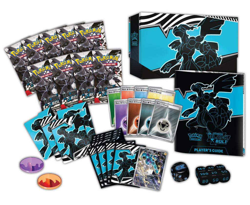 Pokémon TCG: Scarlet & Violet - Black Bolt - Elite Trainer Box - Zekrom