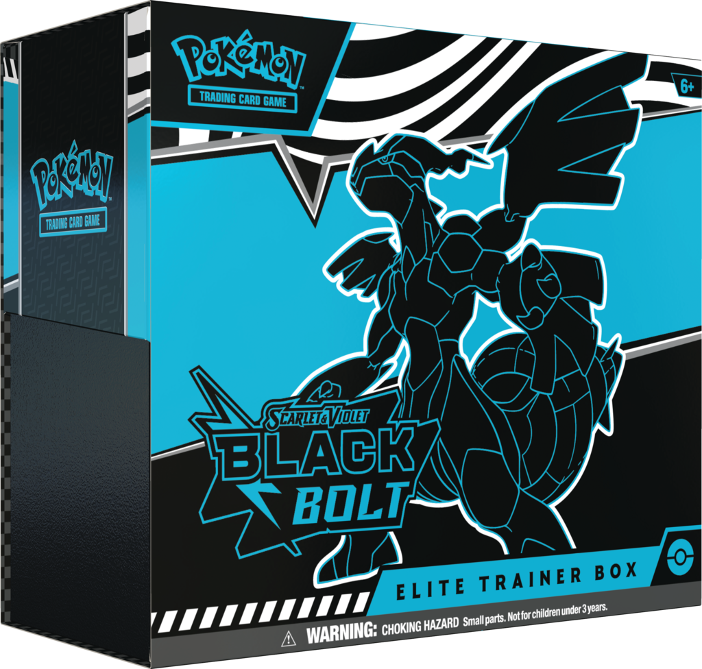 Pokémon TCG: Scarlet & Violet - Black Bolt - Elite Trainer Box - Zekrom