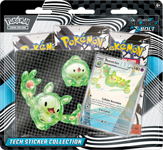 Pokémon TCG: Scarlet & Violet - Black Bolt - Tech Sticker - Reuniclus