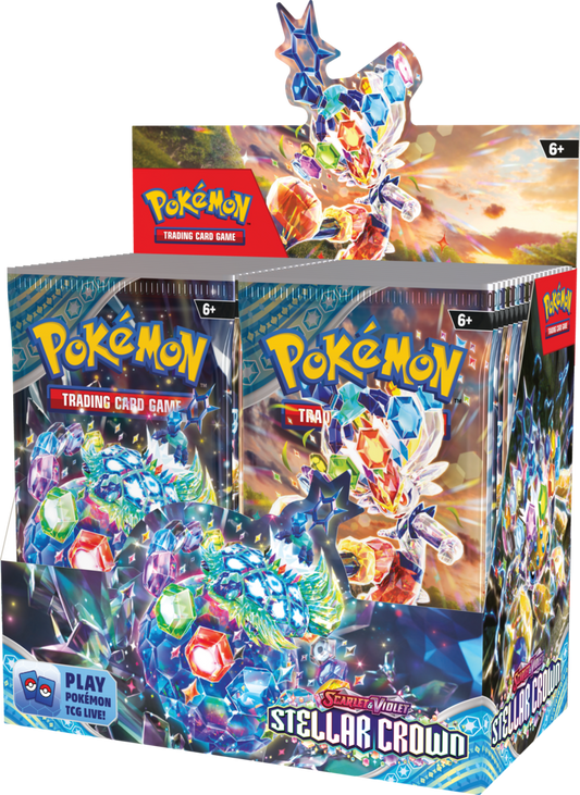 Pokémon TCG: Scarlet & Violet - Stellar Crown - Booster Box