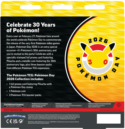 Pokémon TCG: 2026 Pokémon Day Collection - PREORDER