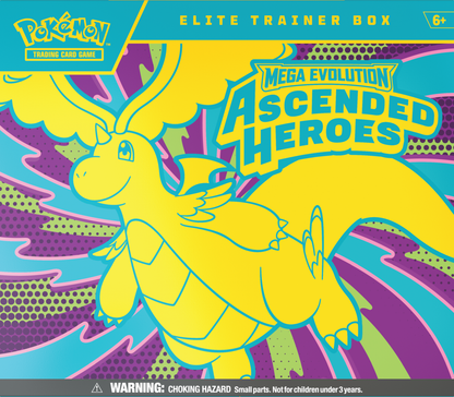 Pokémon TCG: Mega Evolution - Ascended Heroes - Elite Trainer Box - Dragonite