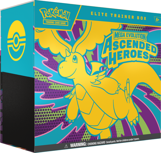 Pokémon TCG: Mega Evolution - Ascended Heroes - Elite Trainer Box - Dragonite - PREORDER