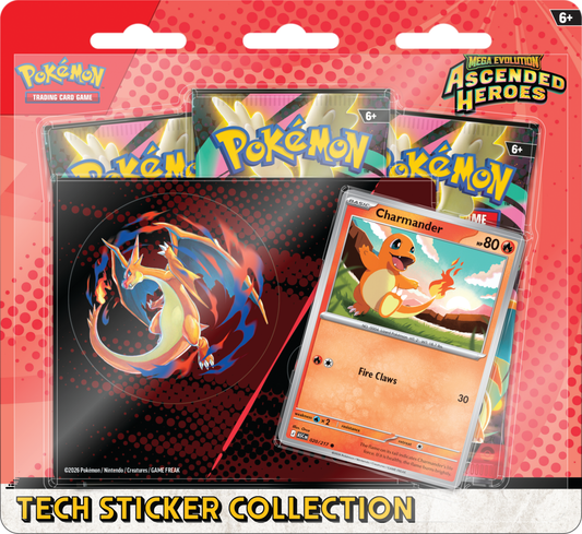 Pokemon TCG: Ascended Heroes Tech Sticker Charmander - PREORDER