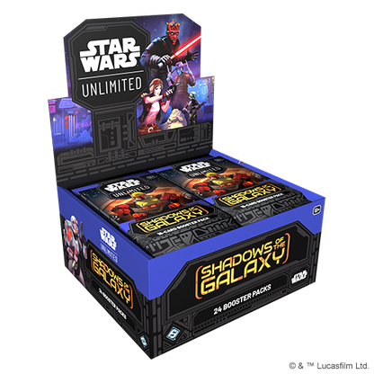 Star Wars: Unlimited - Shadows of the Galaxy - Booster Box (SWH02)
