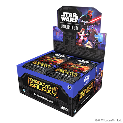 Star Wars: Unlimited - Shadows of the Galaxy - Booster Box (SWH02)