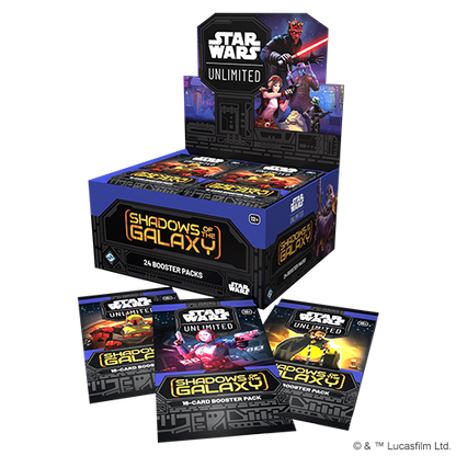 Star Wars: Unlimited - Shadows of the Galaxy - Booster Box (SWH02)