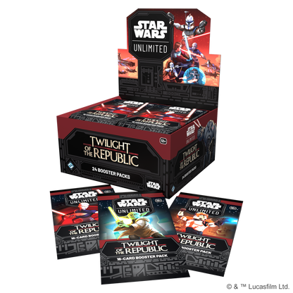 Star Wars: Unlimited - Twilight of the Republic - Booster Box  (SWH03)