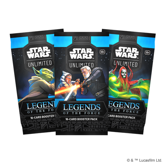 Star Wars: Unlimited Card Game - Legends of the Force - Booster Pack (SWH05)