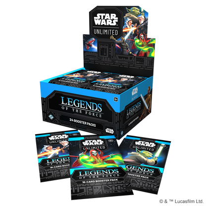 Star Wars: Unlimited Card Game - Legends of the Force - Booster Box (SWH05)