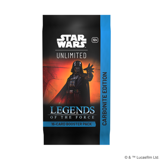 Star Wars: Unlimited Card Game - Legends of the Force - Carbonite Booster Pack (SWH05)