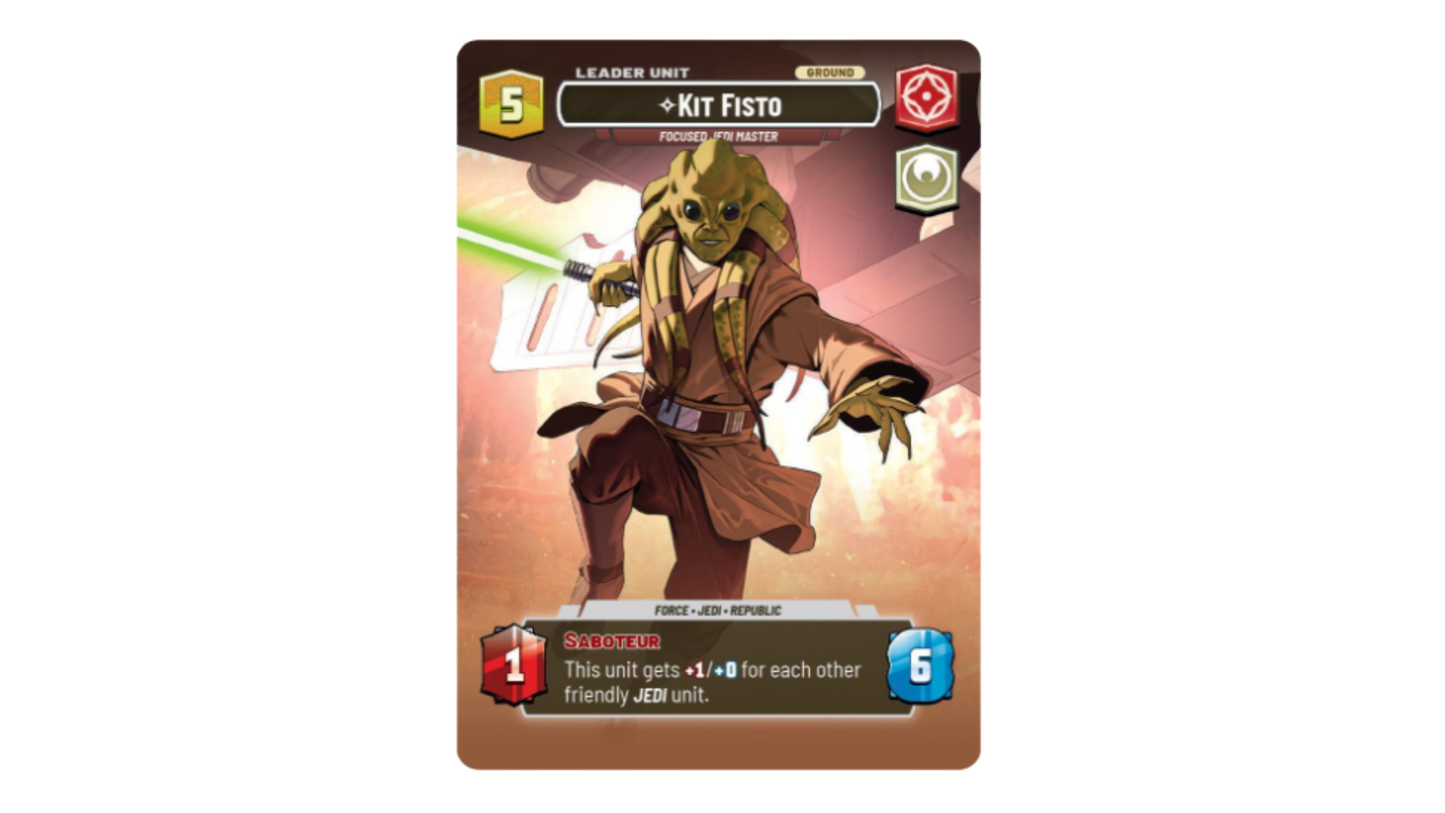 Kit Fisto - Focused Jedi Master (Showcase) - Legends of the Force (SWH05)