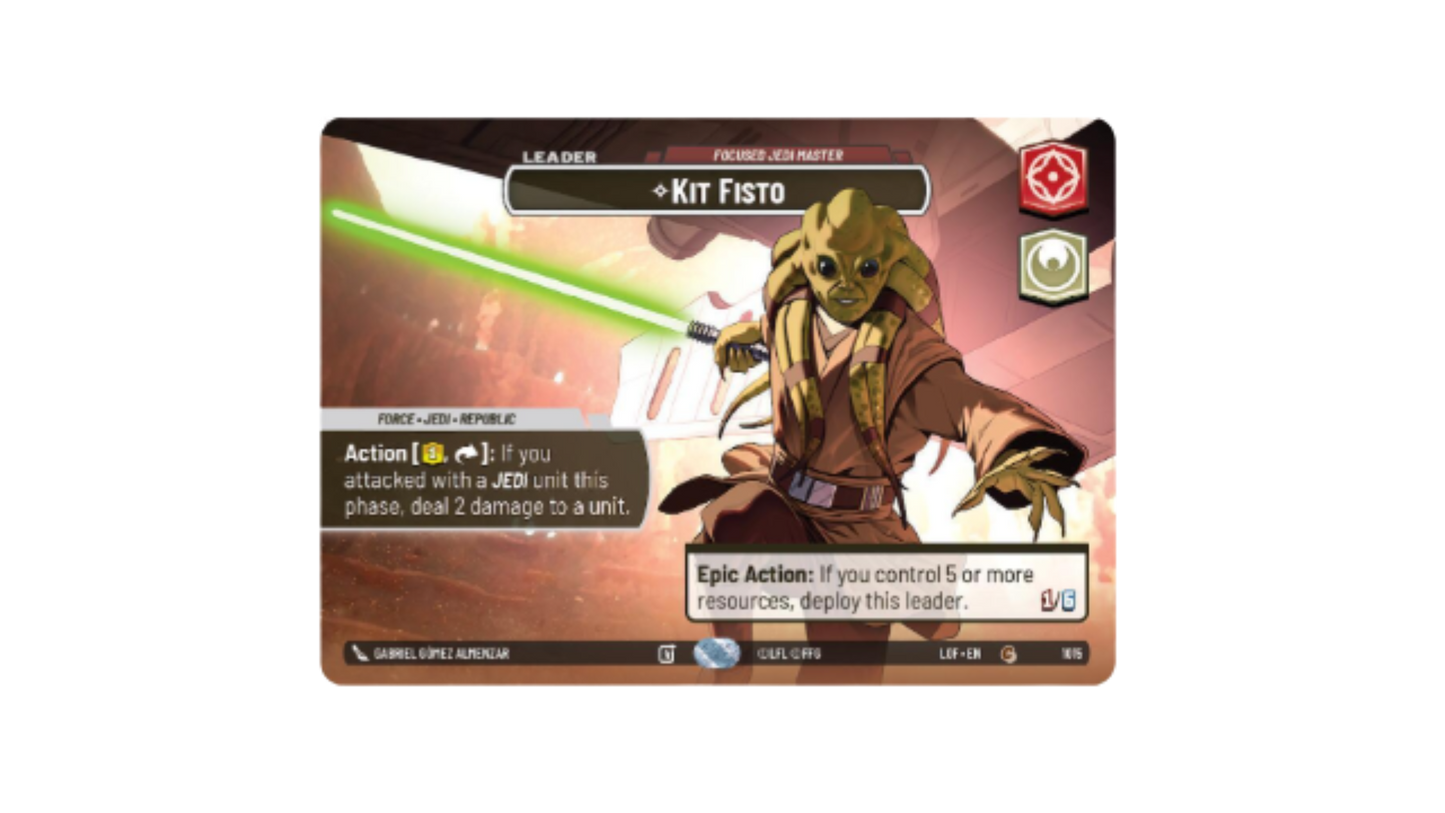 Kit Fisto - Focused Jedi Master (Showcase) - Legends of the Force (SWH05)