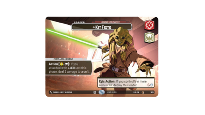Kit Fisto - Focused Jedi Master (Showcase) - Legends of the Force (SWH05)