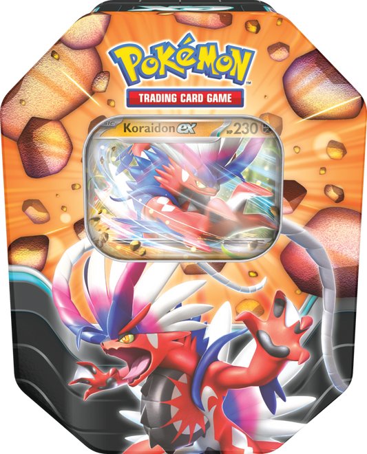 Pokémon TCG: Slashing Legends Tin - Koraidon