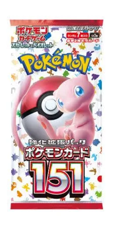 Pokemon TCG: 151 Booster Pack Japoński - sv2a