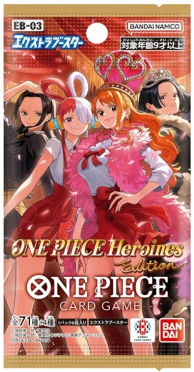 One Piece TCG:  Booster Pack EB-03 Heroines Edition - JAP